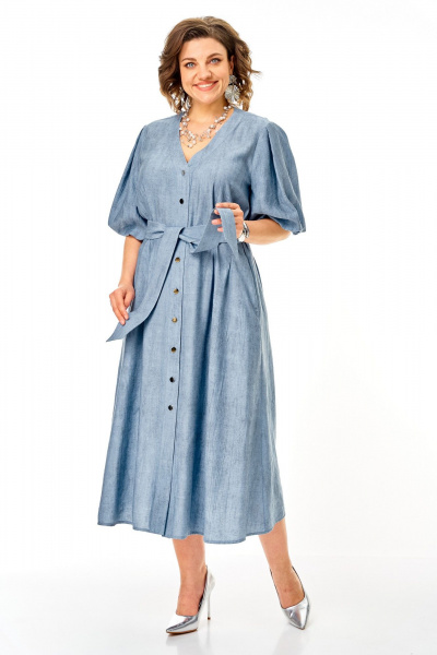 Платье VI ORO VR-1275 голубой - фото 17
