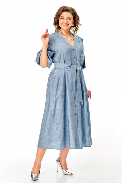 Платье VI ORO VR-1275 голубой - фото 16