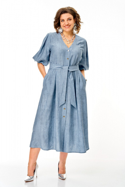 Платье VI ORO VR-1275 голубой - фото 2