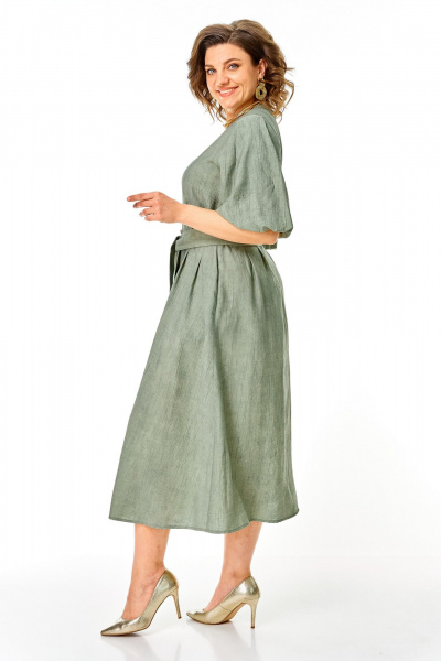 Платье VI ORO VR-1275 олива - фото 5