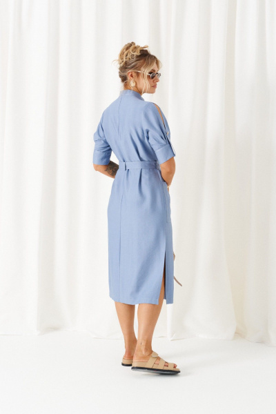 Платье Beautiful&Free 6460 деним - фото 8