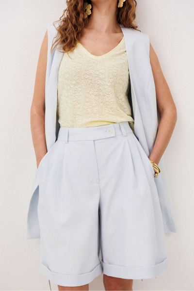 Шорты Butеr 3306 голубой - фото 6