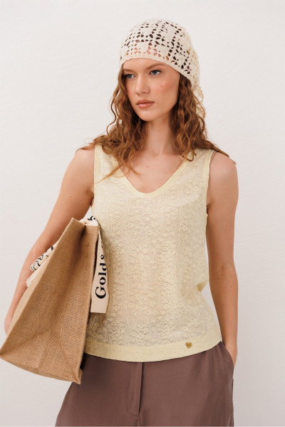 Джемпер Butеr 3311 сливочный - фото 1