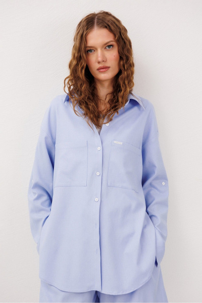 Рубашка Butеr 3317 голубой - фото 1