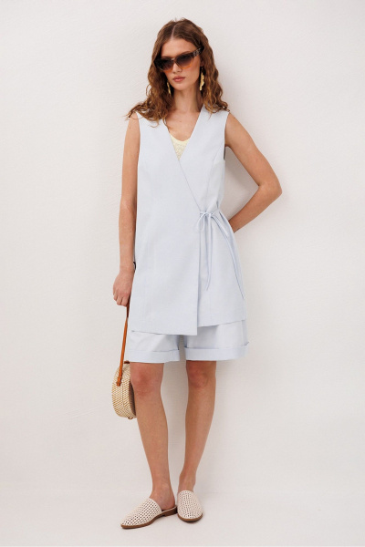 Жилет Butеr 3327 голубой - фото 1