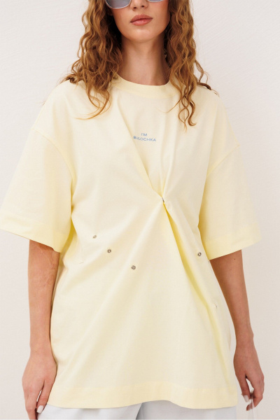 Футболка Butеr 3328 сливочный - фото 4