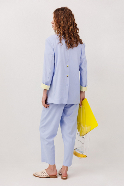 Жакет Butеr 3332 голубой - фото 3