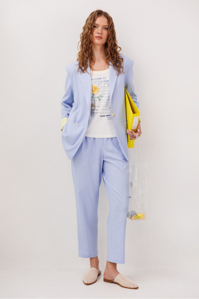 Жакет Butеr 3332 голубой - фото 2