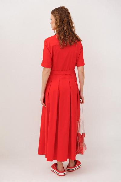 Платье Butеr 3341 красный - фото 7