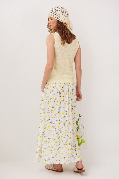 Юбка Butеr 3342 принт-цветы - фото 4