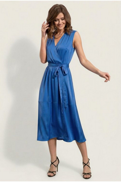 Платье Nova Line 50096 синий - фото 1