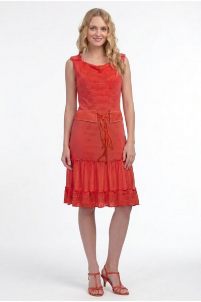 Платье Nova Line 5131 полоска - фото 1