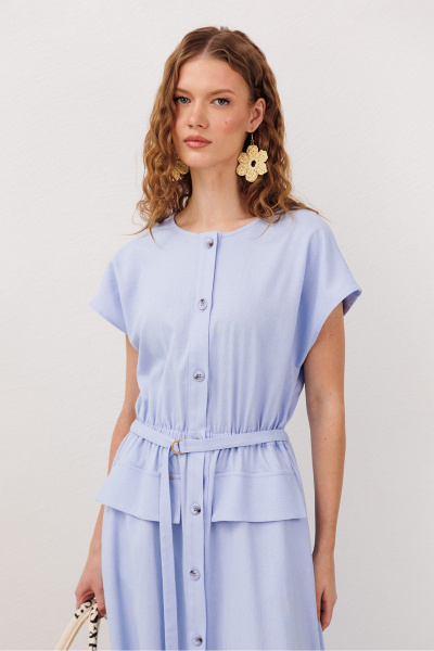 Платье Butеr 3343 голубой - фото 4