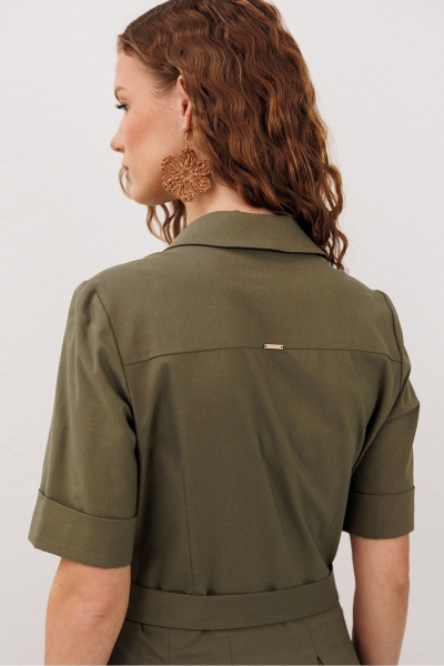 Платье Butеr 3345 хаки - фото 7