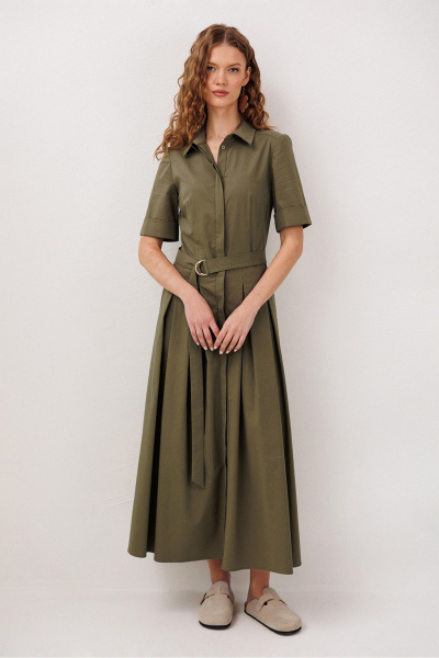 Платье Butеr 3345 хаки - фото 3