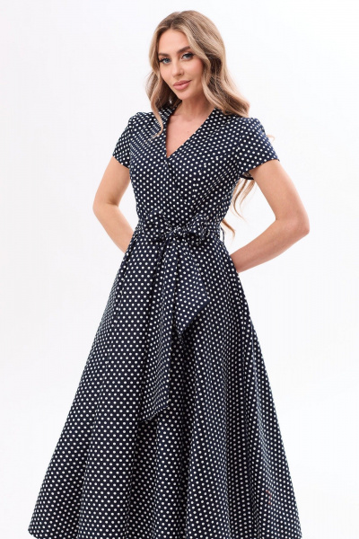 Платье Golden Valley 44331 темно-синий - фото 3