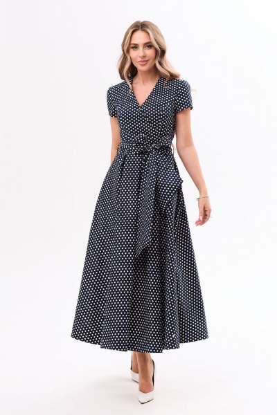 Платье Golden Valley 44331 темно-синий - фото 1