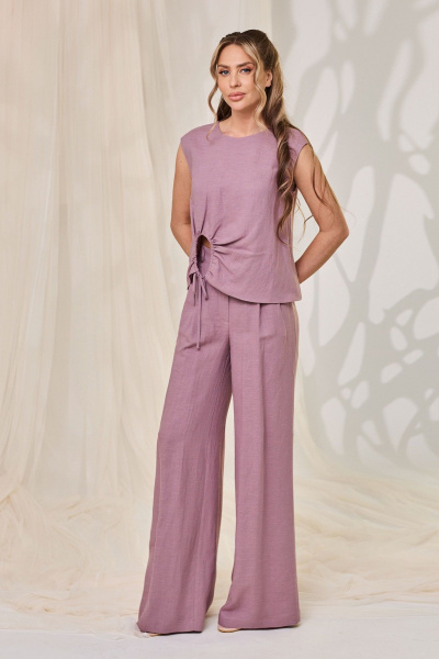 Блуза, брюки Golden Valley 6719 розовый - фото 1