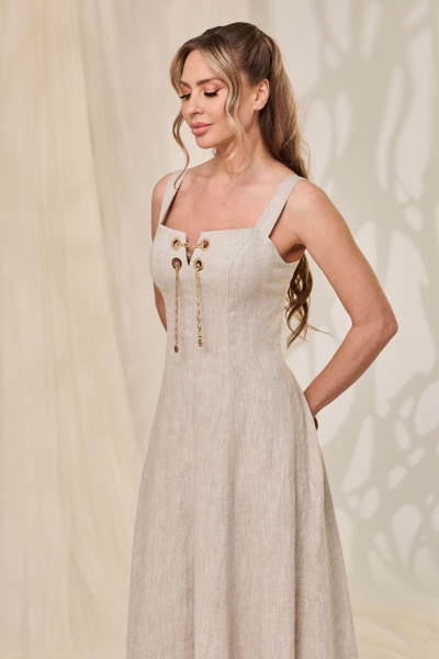 Платье Golden Valley 44301 серый - фото 2