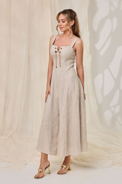 Платье Golden Valley 44301 серый - фото 1