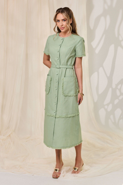 Платье Golden Valley 44281 зеленый - фото 1