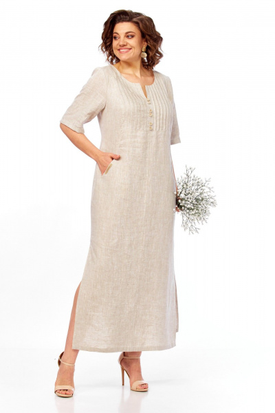 Платье Диомант 2177 натуральный - фото 7