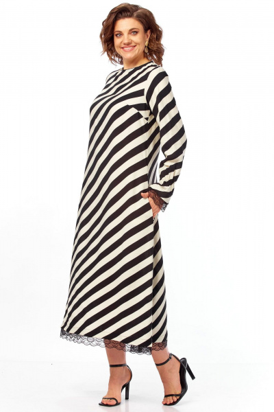 Платье Celentano lite 5091 полоска - фото 6