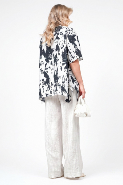 Блуза Erika 1737-5 серый - фото 2