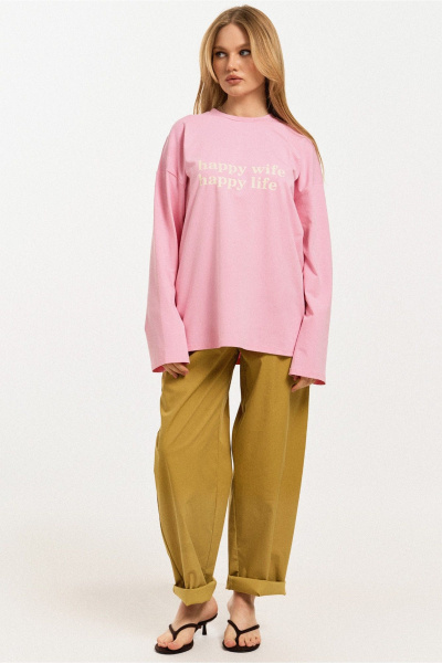 Джемпер JRSy 2678 розовый - фото 2