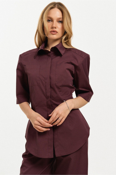 Блуза JRSy 2683 баклажан - фото 1
