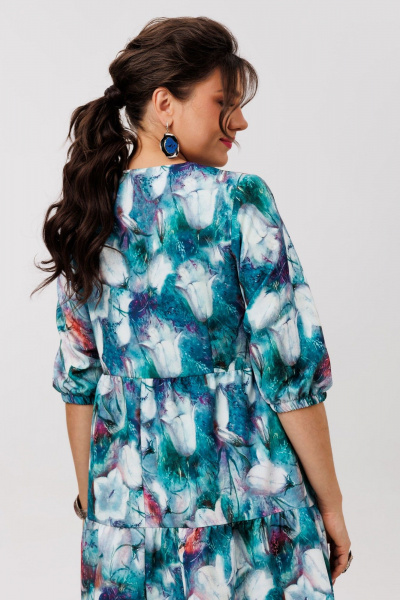 Платье Anelli 1649.1 колокольчики - фото 7