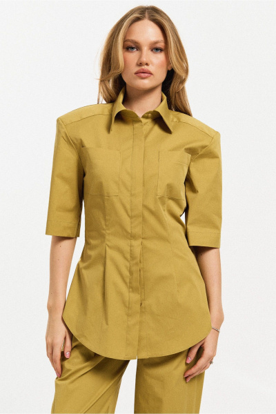 Блуза JRSy 2685 фисташка - фото 1