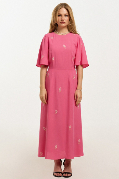 Платье JRSy 2687 розовый - фото 1