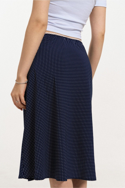 Юбка JRSy 2693 синий_в_горох - фото 4