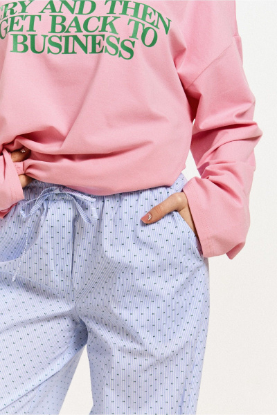 Брюки JRSy 2694 полоса - фото 4