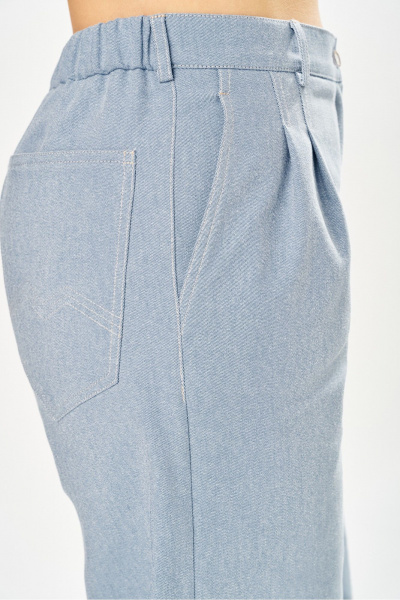 Брюки Andina city 2033-26 голубой - фото 7