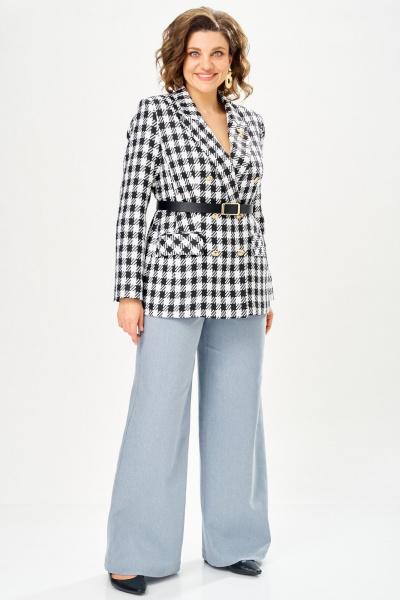 Брюки Andina city 2033-26 голубой - фото 1