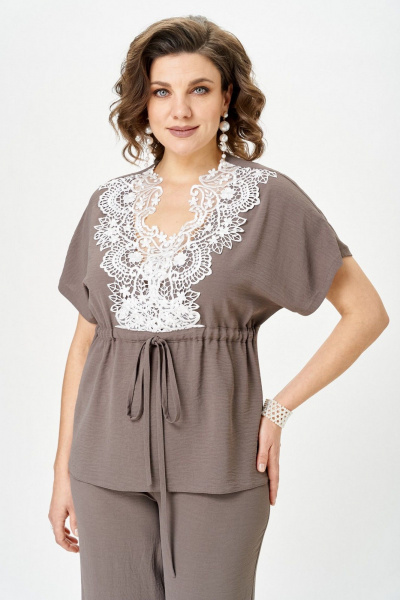 Блуза, брюки Svetlana-Style 2329 мокко - фото 6