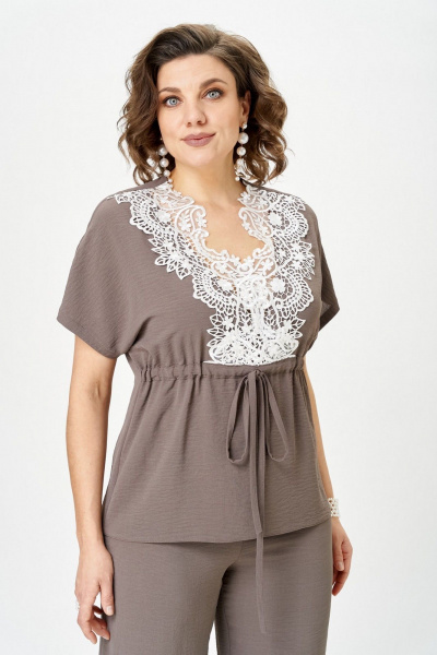 Блуза, брюки Svetlana-Style 2329 мокко - фото 5