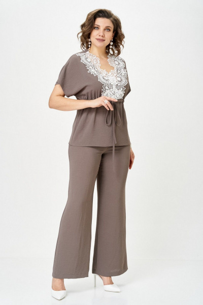 Блуза, брюки Svetlana-Style 2329 мокко - фото 4