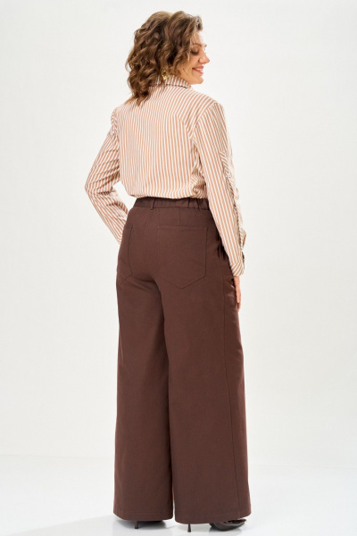 Брюки Andina city 2033-26 коричневый - фото 10