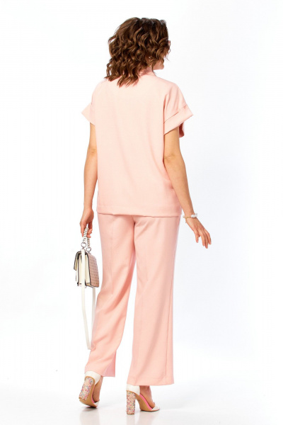 Брюки, жакет Taita plus 2617 розовый - фото 11