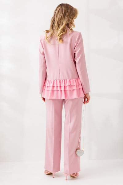 Брюки, жакет Mubliz 311 пудра - фото 16