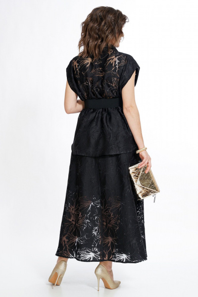 Блуза, юбка Alani Collection 2520 черный - фото 3