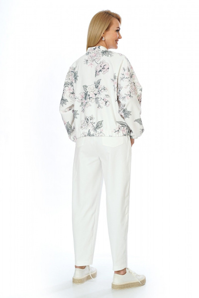 Брюки, бомбер Alani Collection 2568 молоко - фото 11