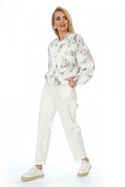 Брюки, бомбер Alani Collection 2568 молоко - фото 6