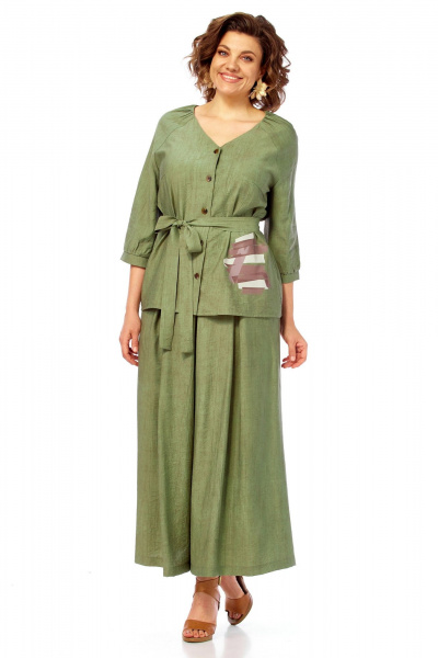 Блуза, брюки Matini 1.1810 зеленый - фото 15