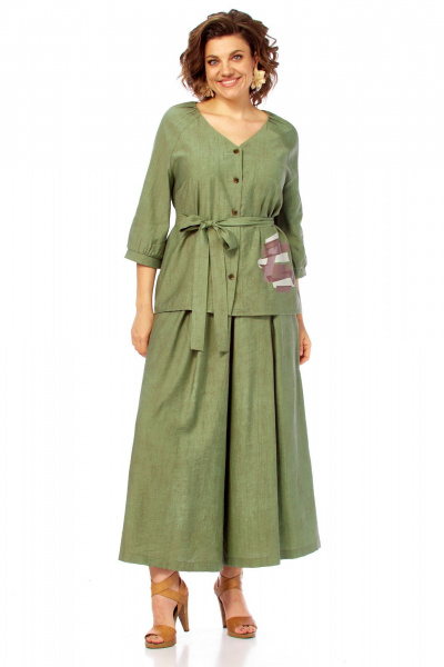 Блуза, брюки Matini 1.1810 зеленый - фото 10