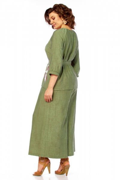 Блуза, брюки Matini 1.1810 зеленый - фото 4