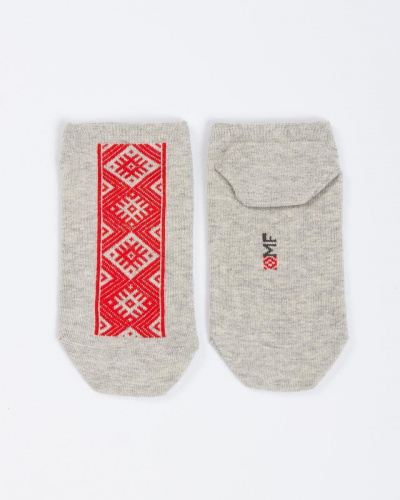 Носки Mark Formelle 306K-304/26306K св.серый_меланж_рис.304 - фото 1